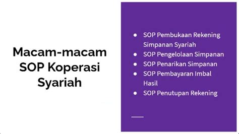 Pertemuan 7 Sop Koperasi Syariah Youtube