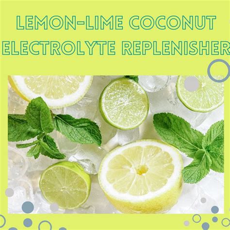 Lemon-Lime Coconut Electrolyte Replenisher – Jing Soda®