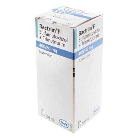 Bactrim F 80400 Mg Suspension Frasco X 100 Ml Droguerias Patria