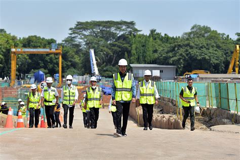 Pembangunan MRT Fase 2A Dari Bundaran HI Menuju Ke Kota Jakarta