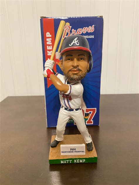 Matt Kemp Atlanta Braves Bobblehead – Atlanta Bobbles