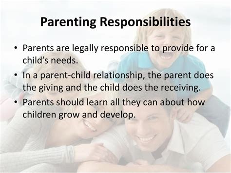 Parenting Responsibilities Ppt Download