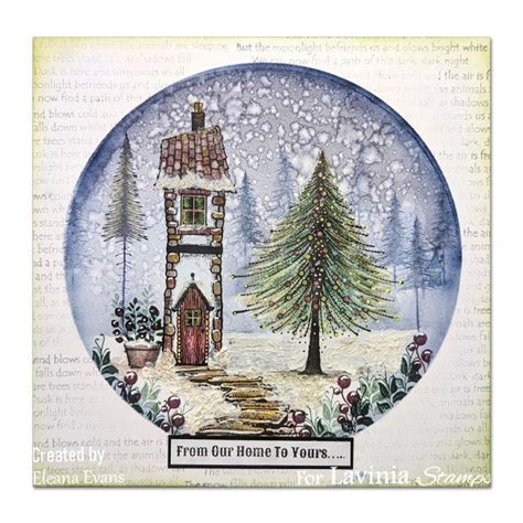 Lavinia Stamps Christmas Joy Tree Papercraft Maniac