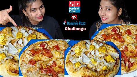 Dominos Pizza Eating Challenge Pizza 🍕 Challenge Food Challenge