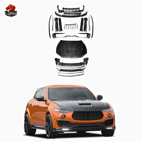 M Style Carbon Fiber Body Kit For Maserati Levante