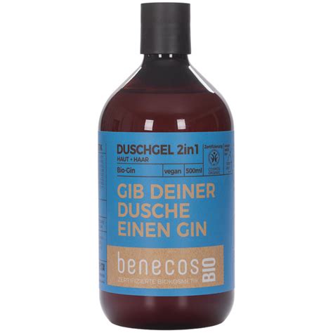 Gib Deiner Dusche Einen Gin Duschgel 2in1 Gin Haut And Haar Bio 500ml