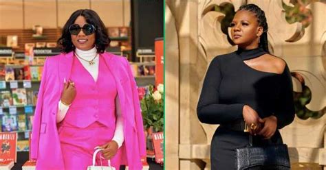 Shauwn Mamkhize” Mkhize Rocks Versace Coat Worth R90k And R38k Handbag