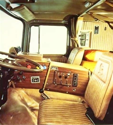 Semi Trucks Interior Brockway Big Rig Trucks Classic Trucks Mack