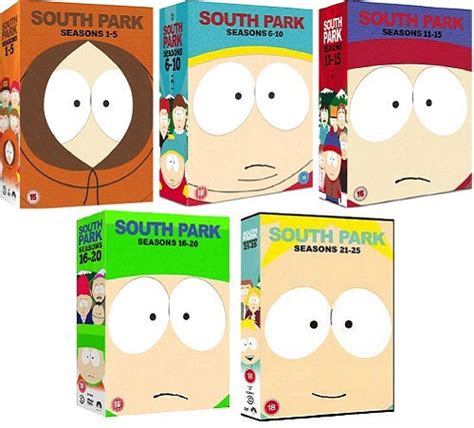 South Park Season 1 25 Series One Twenty Five New Region 4 Dvd Box S Kishkash Entertainment