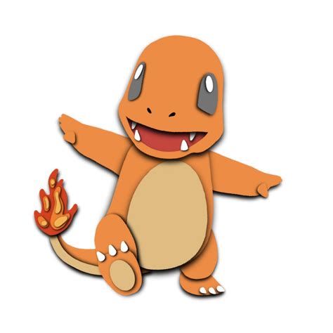 [OC] Paper Cut Charmander! : pokemon