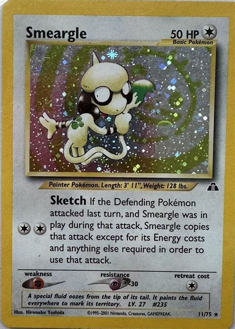 Smeargle Neo Discovery Holo Psa Price Guide Sports Card