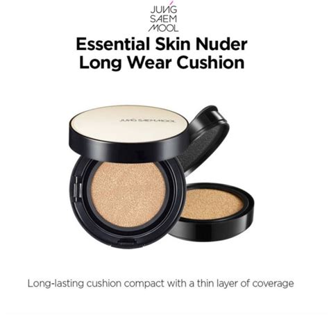 100 Original JUNG SAEM MOOL Essential Skin Nuder Long Wear Cushion