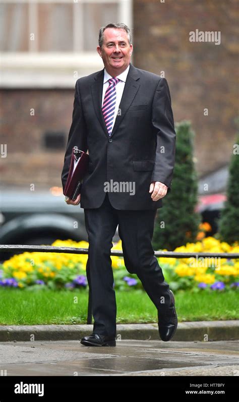 International Trade Secretary Liam Fox Arrives In Downing Street