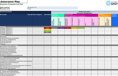 Afm23 Assurance Map My Audit Spot