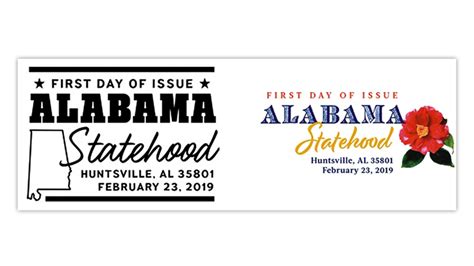 Alabama Statehood Stamp Features State Park Scene