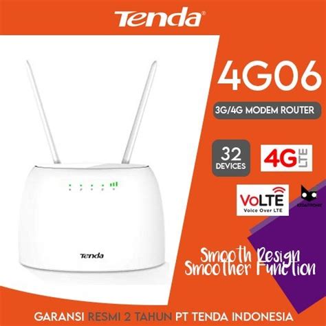 Jual Tenda G G Lte Volte Wireless Modem Router Mbps Sim Card