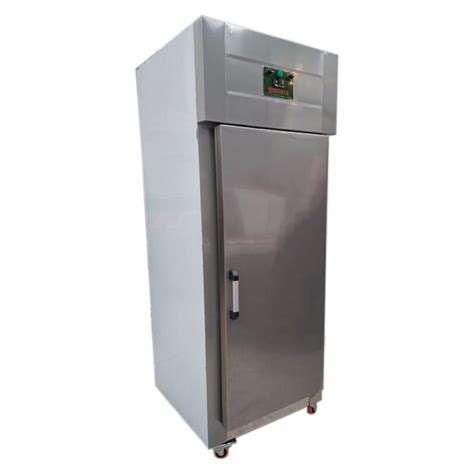 Nevera Refrigerador Vertical Puerta Acero Inox Anti Cido