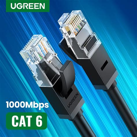 Ugreen Ethernet Cable Cat 6 A 10Gbps Network Cable 4 Twisted Pair Patch