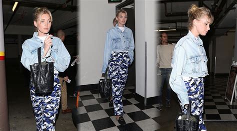 Elsa Hosk Hot Celebs Home