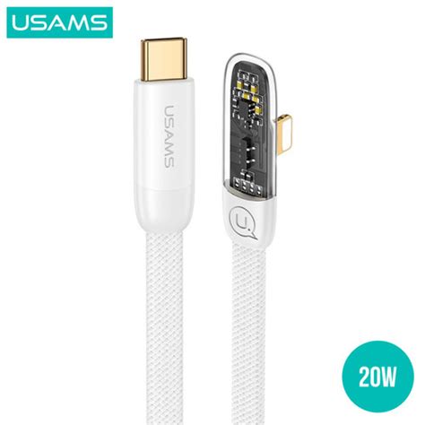 Promo USAMS Iceflake Kabel Data Gaming Fast Charging C To Lightning PD