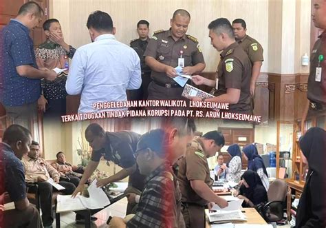 Kejari Geledah Kantor Wali Kota Lhokseumawe Terkait Dugaan Korupsi