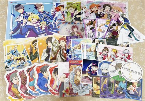 アイドルマスターsidem ポストカード等39枚セット メガジャケ コースター アニカフェ アニメイト特典 非売品 アイマスthe