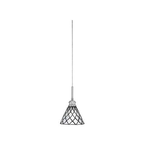 Albany 60 Watt 1 Light Brushed Nickel Pendant Mini Pendant Light