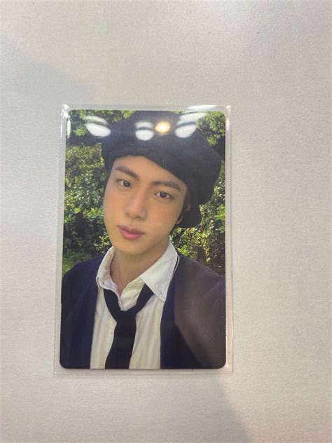 Bts Jin Official Photocard On Carousell