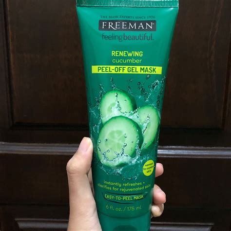 Freeman Renewing Cucumber Peel Off Gel Mask Kesehatan Kecantikan