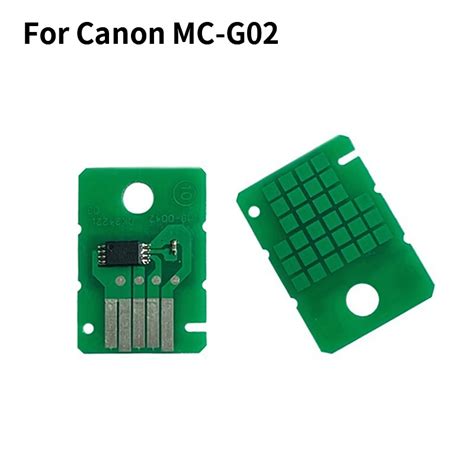 Caixa De Manuten O Chip Para Canon Waste Ink Tank Chip Mc G G