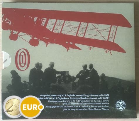 Serie De Euro Bu Fdc Eslovaquia Euros Milan Rastislav Stefanik