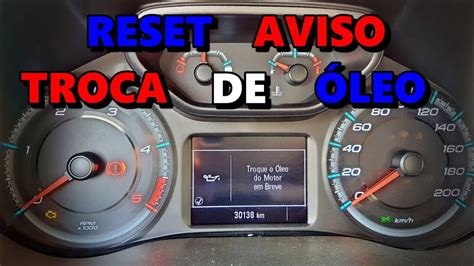 Dica T Cnica Reset Aviso Revis O Chevrolet S Sem Usar Scanner