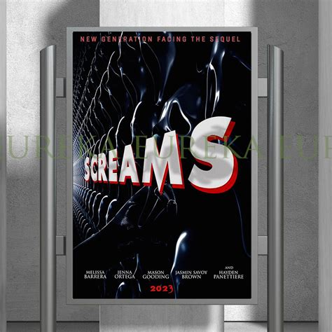 Affiche Du Film Scream Vi Scream Affiche Du Film Etsy France