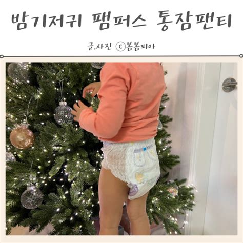 밤기저귀 비교 샘플 사용 후 팸퍼스 통잠팬티 6단계 사이즈 정착 네이버 블로그