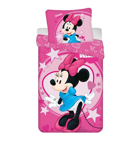 POŚCIEL DZIECIĘCA 140x200 DISNEY MYSZKA MINNIE 62 12653304271 Allegro pl