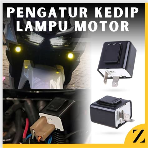 Jual Flasher Flaser Lampu Hazar Sein Sen Sign Stelan Pengatur Kedip LED