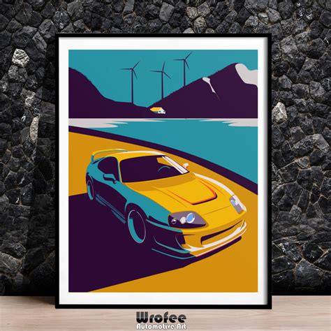 Supra MK4 Art Print – Wrofee