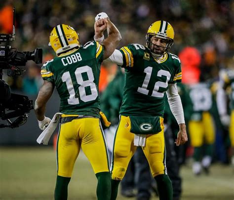 Randall Cobb And Aaron Rodgers Randall Cobb Packers Aaron Rodgers