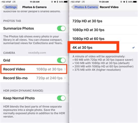 How To Record 4K Video On IPhone IPhone Plus