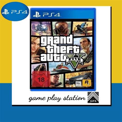 Ps4 Grand Theft Auto V Premium Edition English Zone 2 Shopee Thailand