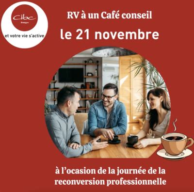 Caf Conseil Journ E Nationale Reconversion Professionnelle Cibc Bretagne