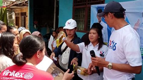 Gelar Bazar Minyak Goreng Murah Di Bekasi Caleg Perindo Bukti Peduli