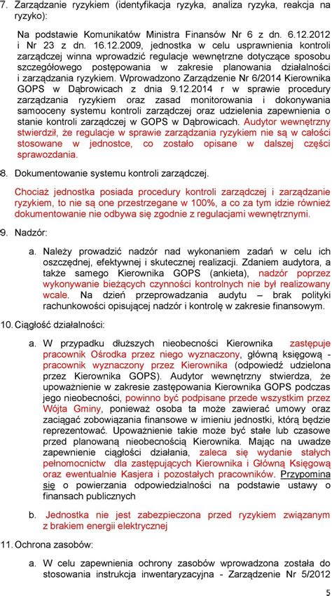 SPRAWOZDANIE Z REALIZACJI AUDYTU WEWNĘTRZNEGO PDF Darmowe pobieranie