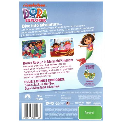 Dora The Explorer Mermaid Kingdom Dvd