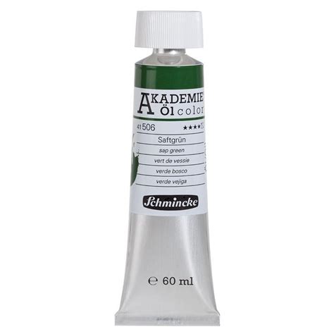 Tinta Óleo Schmincke Akademie 60ml 506 Sap Green Tinta Acrílica