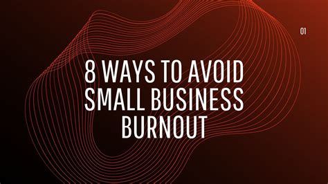 8 Ways To Avoid A Burnout When Starting Your Small Business Canada