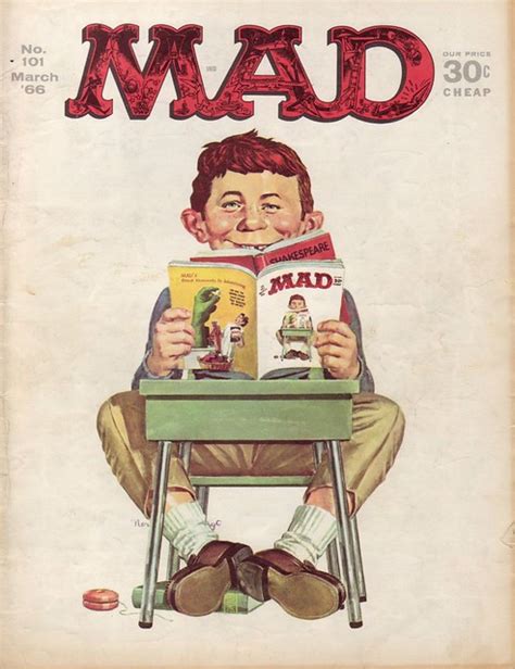 Mad Magazine Cover March 1966 By Jasperdo Flickr Photo Sharing