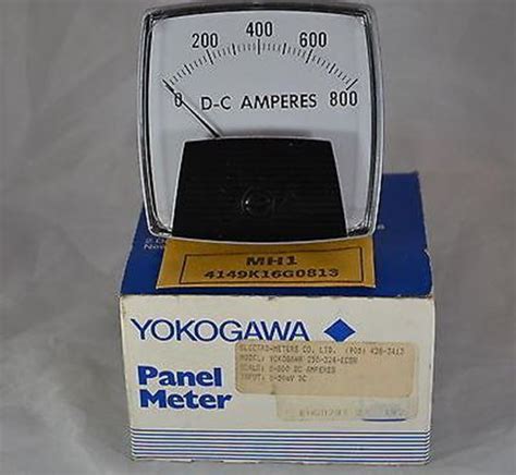 250 324 Ecsn Yokogawa Analog Panel Meter Ebay