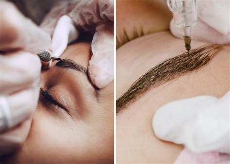 What Is The Difference Between Microblading And Ombre Powder Brows Tiffany Nicole Beauty