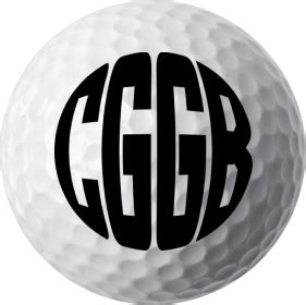 Monogrammed Golf Balls for Gifts – Clean Green Golf Balls